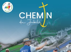 Lourdes, le chemin du jubilé depuis le clos fleuri